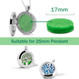 Aromatherapy Necklace - Stainless Steel - 2 Pack