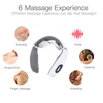 3D Neck Massager With Heat - White