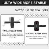 Ultra-Wide Ab Roller - Black