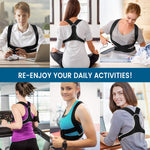 Posture Corrector - Y Shape - Black