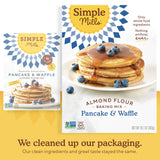 Almond Flour Pancake Mix & Waffle Mix, Gluten Free 10.7 Oz